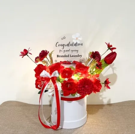 Bloom Box Akrilik Ucapan Grand Opening Alam Sutera