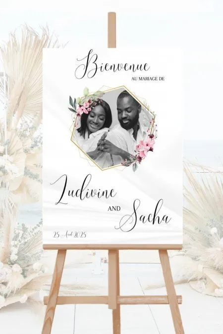 Papan Akrilik Papan Pernikahan Alam Sutera